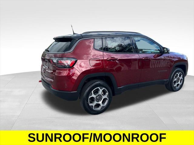 used 2022 Jeep Compass car, priced at $25,649
