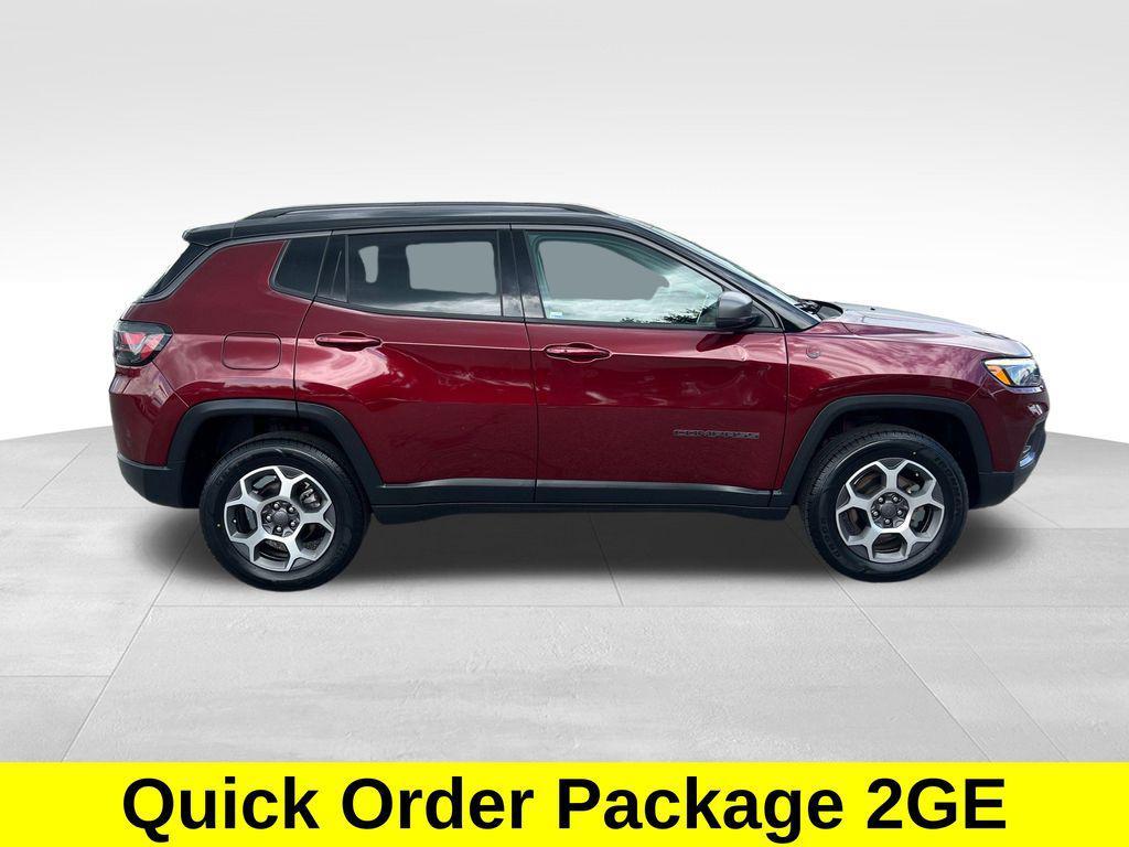 used 2022 Jeep Compass car, priced at $22,987