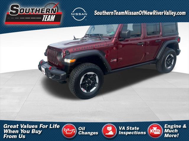 used 2021 Jeep Wrangler Unlimited car, priced at $36,535