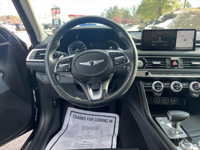 used 2022 Genesis G70 car, priced at $25,692