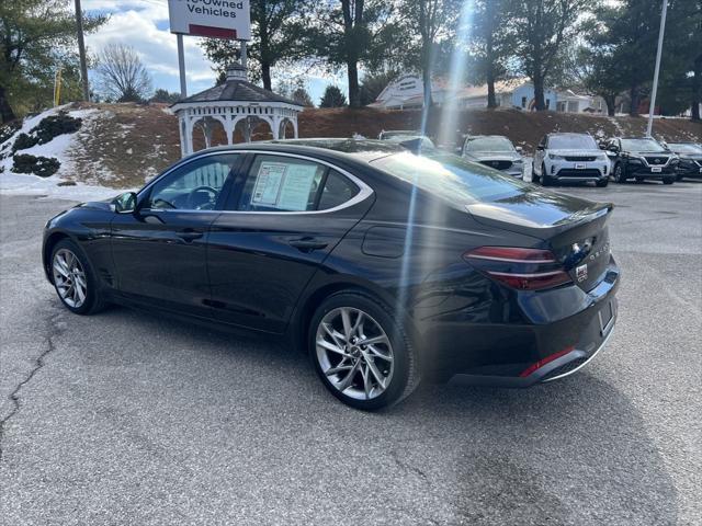 used 2022 Genesis G70 car, priced at $25,692