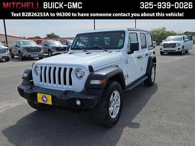 used 2019 Jeep Wrangler Unlimited car, priced at $25,183