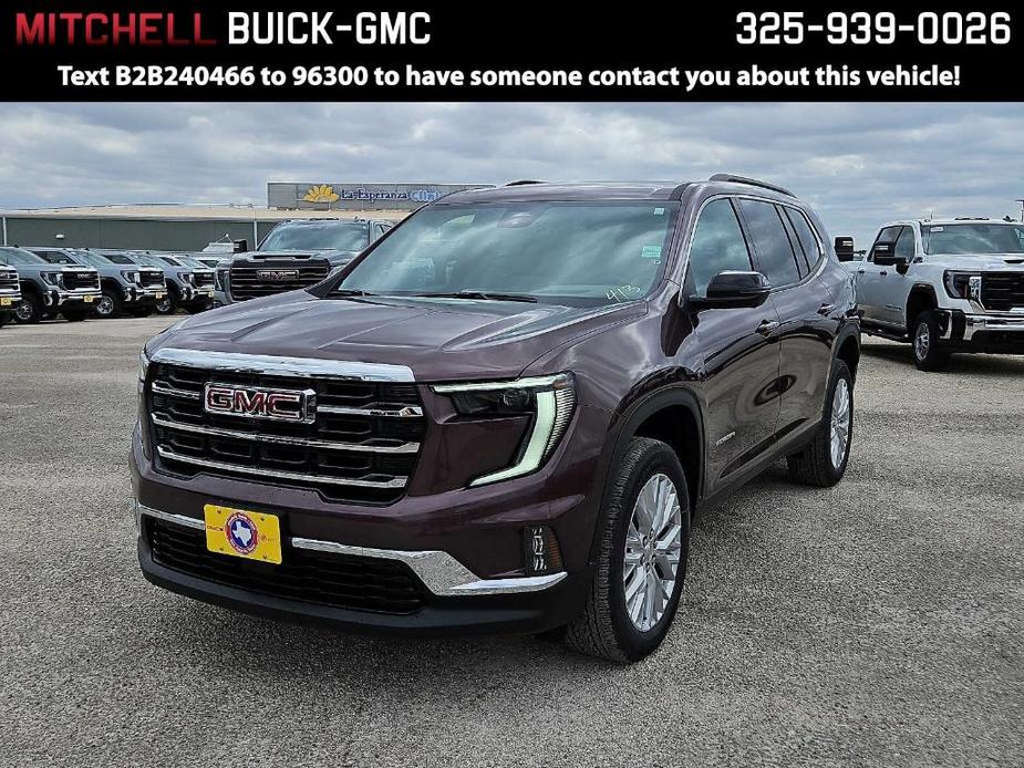 new 2024 GMC Acadia car, priced at $44,490