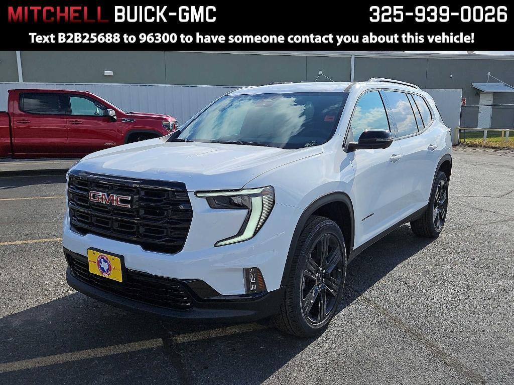 new 2025 GMC Acadia car, priced at $49,580