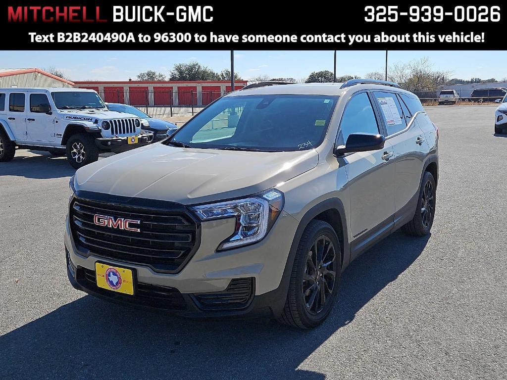 used 2023 GMC Terrain car, priced at $26,300