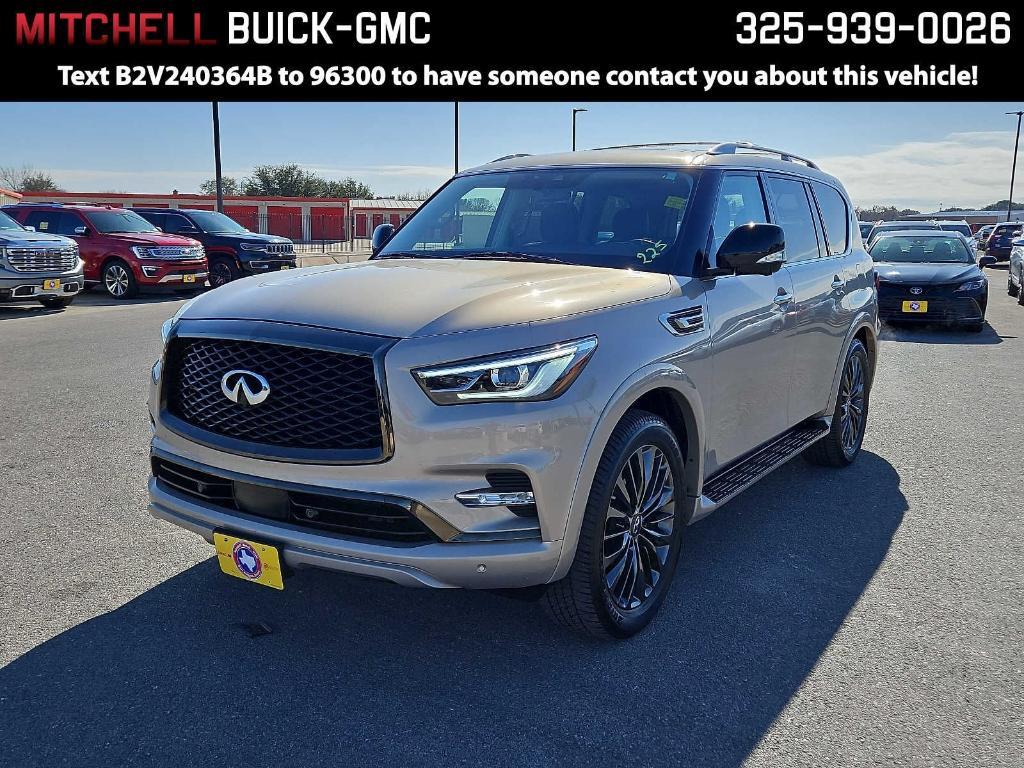 used 2021 INFINITI QX80 car, priced at $44,492