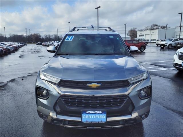 used 2021 Chevrolet TrailBlazer car, priced at $21,721