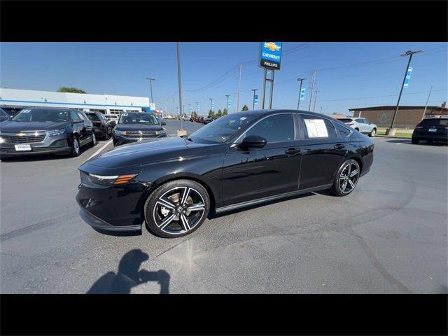 used 2023 Honda Accord Hybrid car, priced at $25,499