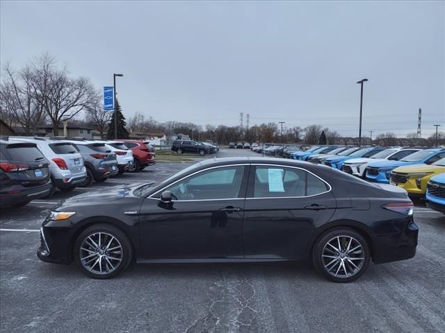 used 2021 Toyota Camry Hybrid car, priced at $26,592