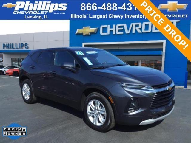 used 2021 Chevrolet Blazer car, priced at $23,495