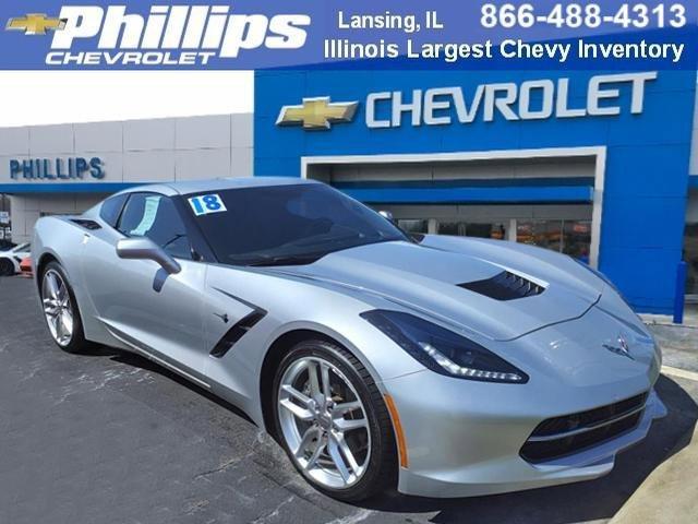 used 2018 Chevrolet Corvette car, priced at $43,715