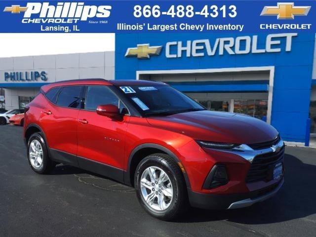 used 2021 Chevrolet Blazer car, priced at $24,194