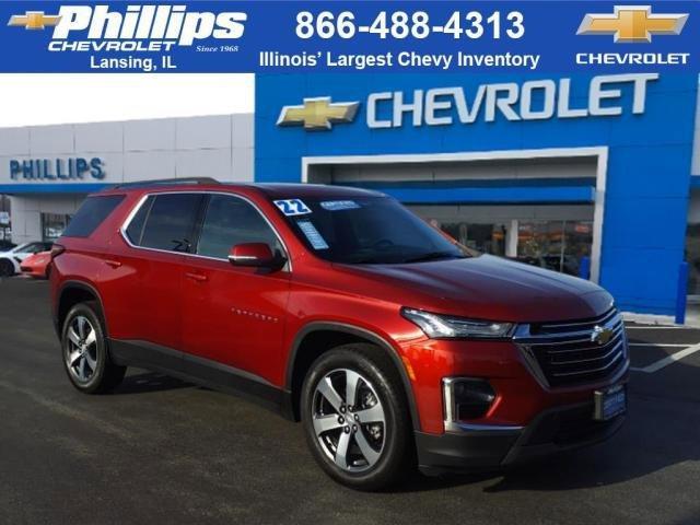 used 2022 Chevrolet Traverse car, priced at $33,681