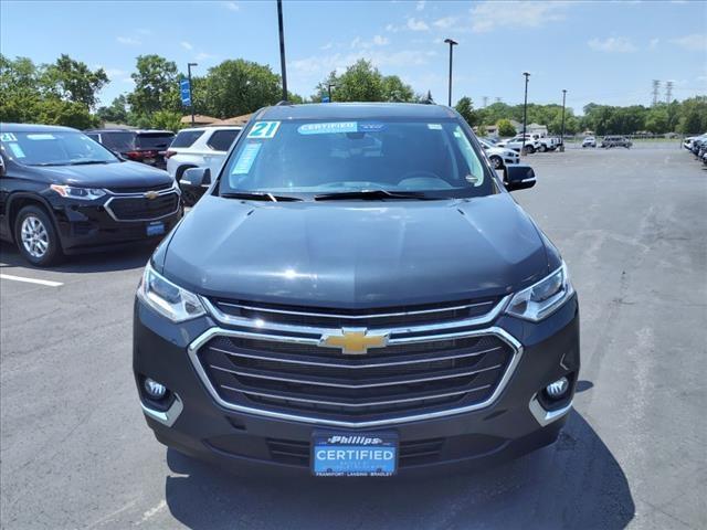 used 2021 Chevrolet Traverse car, priced at $29,628