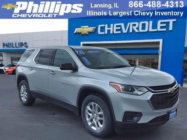 used 2021 Chevrolet Traverse car, priced at $26,420