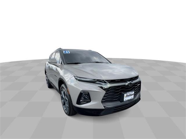 used 2021 Chevrolet Blazer car, priced at $29,255