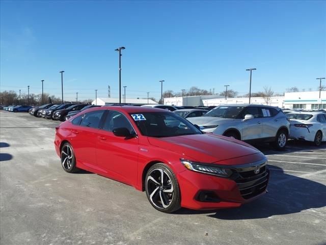 used 2022 Honda Accord Hybrid car, priced at $23,742