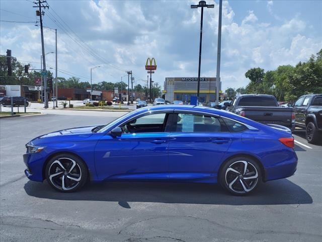 used 2021 Honda Accord car, priced at $27,519