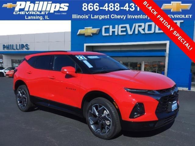 used 2022 Chevrolet Blazer car, priced at $30,996