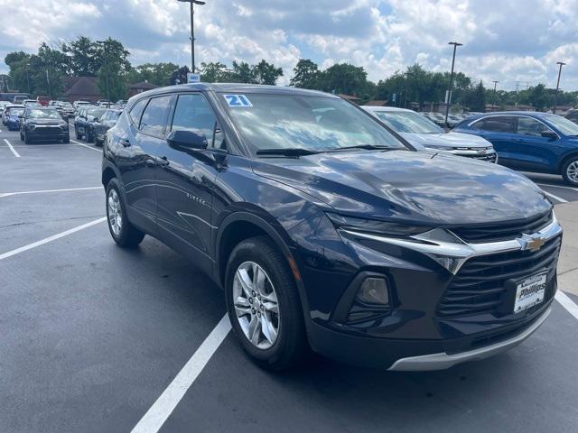 used 2021 Chevrolet Blazer car, priced at $20,287