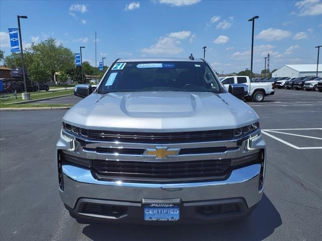 used 2021 Chevrolet Silverado 1500 car, priced at $35,698