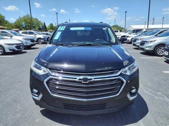 used 2021 Chevrolet Traverse car, priced at $29,143