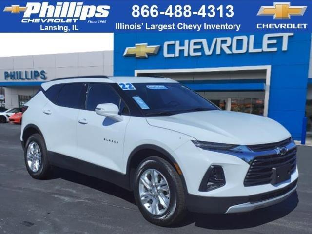 used 2022 Chevrolet Blazer car, priced at $24,272