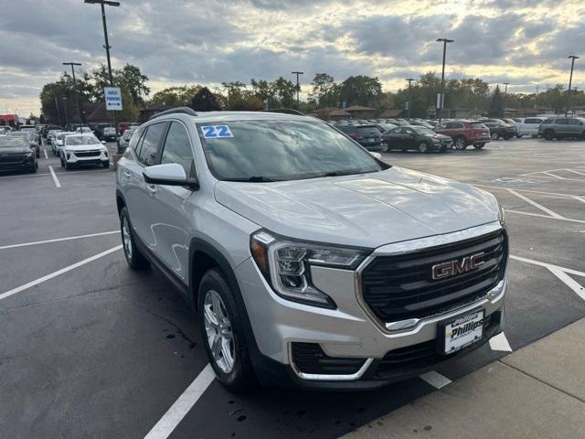 used 2022 GMC Terrain car, priced at $22,457