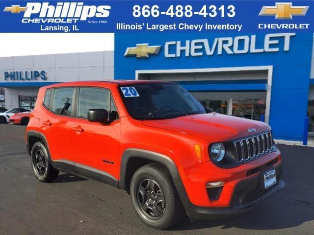 used 2020 Jeep Renegade car, priced at $14,875