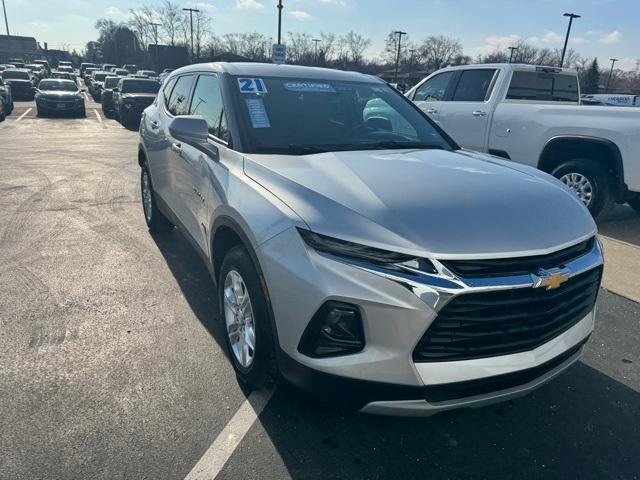 used 2021 Chevrolet Blazer car, priced at $23,621