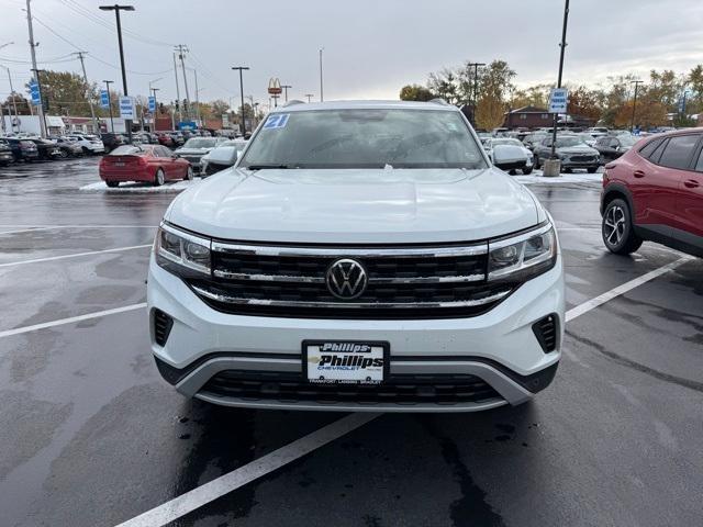 used 2021 Volkswagen Atlas Cross Sport car, priced at $21,491