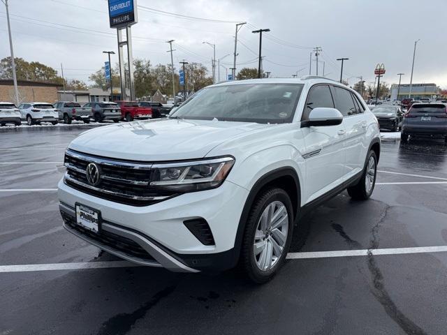 used 2021 Volkswagen Atlas Cross Sport car, priced at $21,491