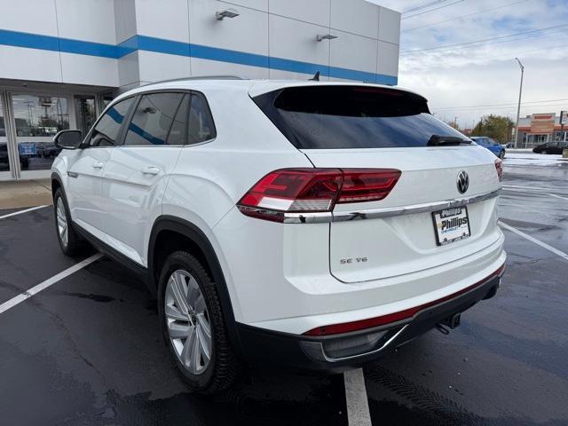 used 2021 Volkswagen Atlas Cross Sport car, priced at $21,491