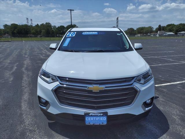 used 2020 Chevrolet Traverse car, priced at $28,996