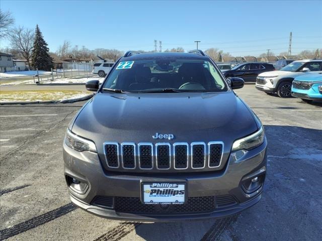 used 2022 Jeep Cherokee car, priced at $24,997