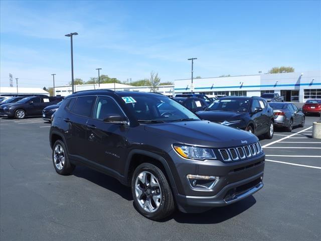 used 2021 Jeep Compass car, priced at $22,882