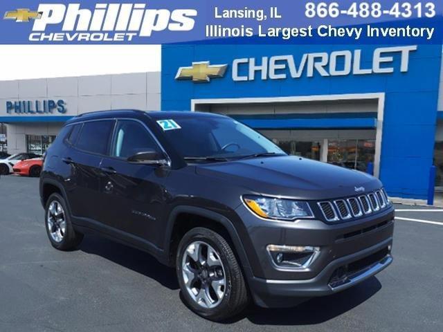 used 2021 Jeep Compass car, priced at $22,689