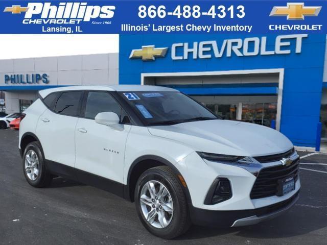 used 2021 Chevrolet Blazer car, priced at $24,155