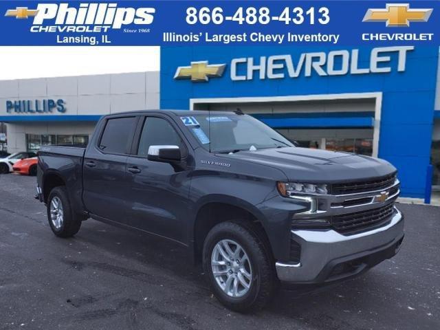 used 2021 Chevrolet Silverado 1500 car, priced at $32,573