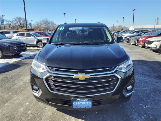 used 2021 Chevrolet Traverse car, priced at $22,117