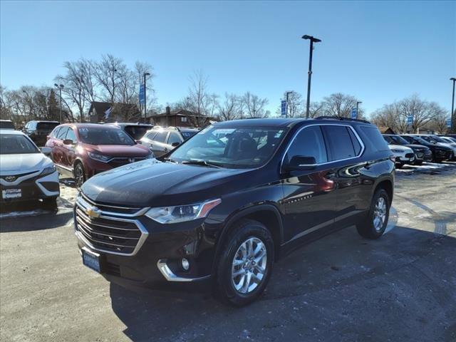 used 2021 Chevrolet Traverse car, priced at $22,117