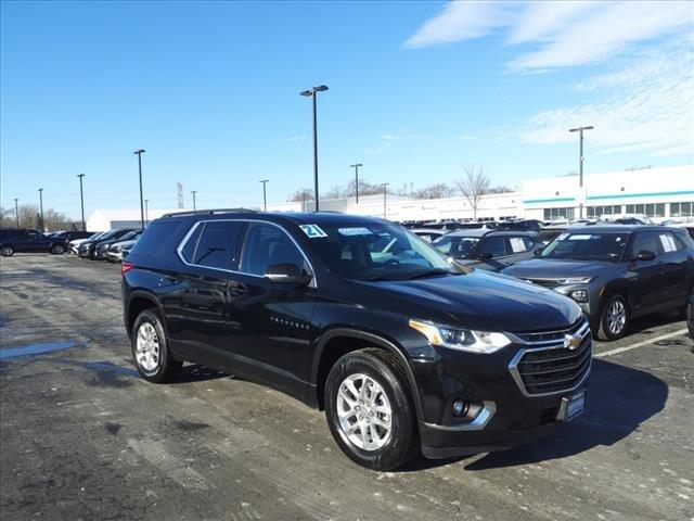 used 2021 Chevrolet Traverse car, priced at $22,117