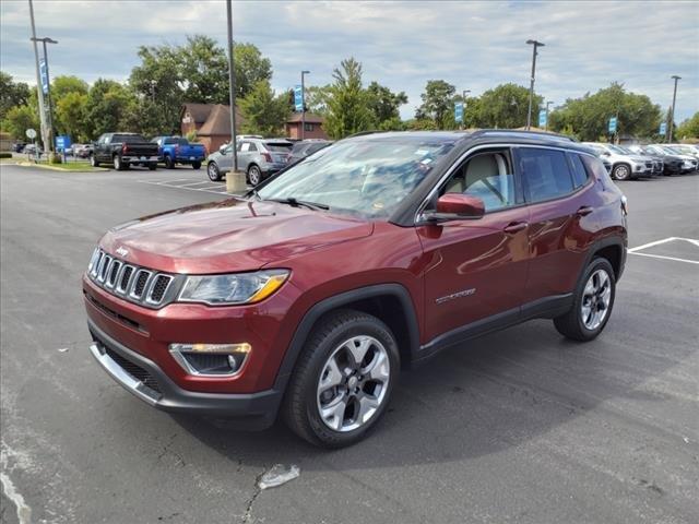 used 2021 Jeep Compass car, priced at $20,850