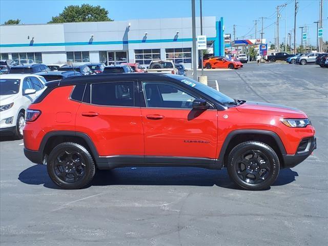 used 2023 Jeep Compass car, priced at $28,143