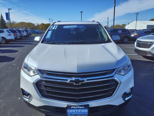 used 2021 Chevrolet Traverse car, priced at $28,623