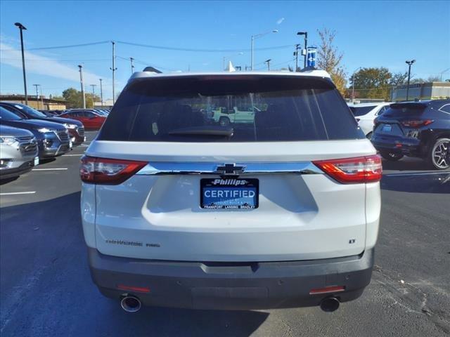 used 2021 Chevrolet Traverse car, priced at $28,623