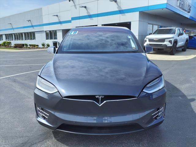 used 2018 Tesla Model X car, priced at $35,000