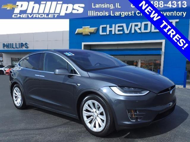 used 2018 Tesla Model X car, priced at $39,169