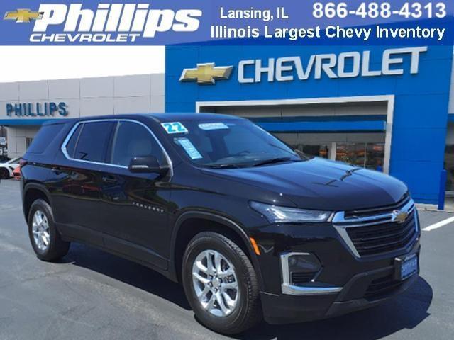 used 2022 Chevrolet Traverse car, priced at $29,999