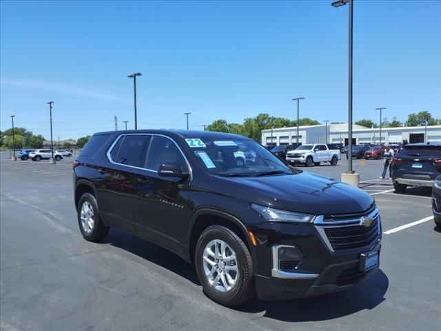 used 2022 Chevrolet Traverse car, priced at $30,748